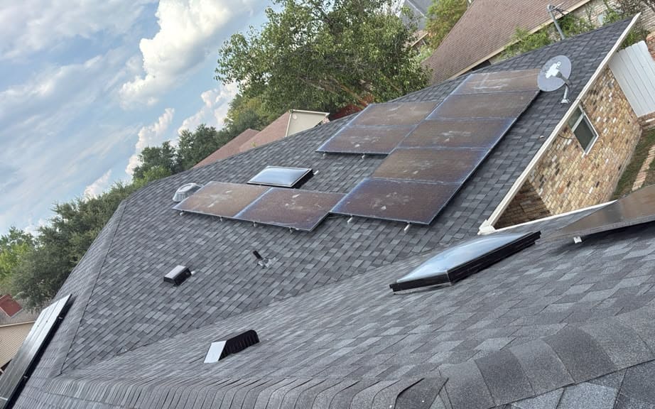 New Roof with Solar Reinstall