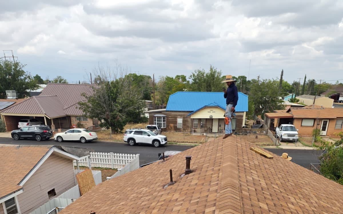 Tan Shingle Replacement